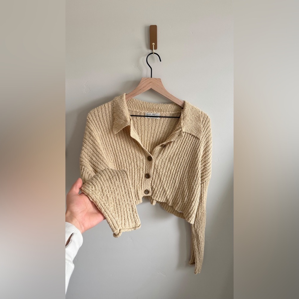 Urban Outfitters Simona Ribbed Cardigan - Picture 6 of 6